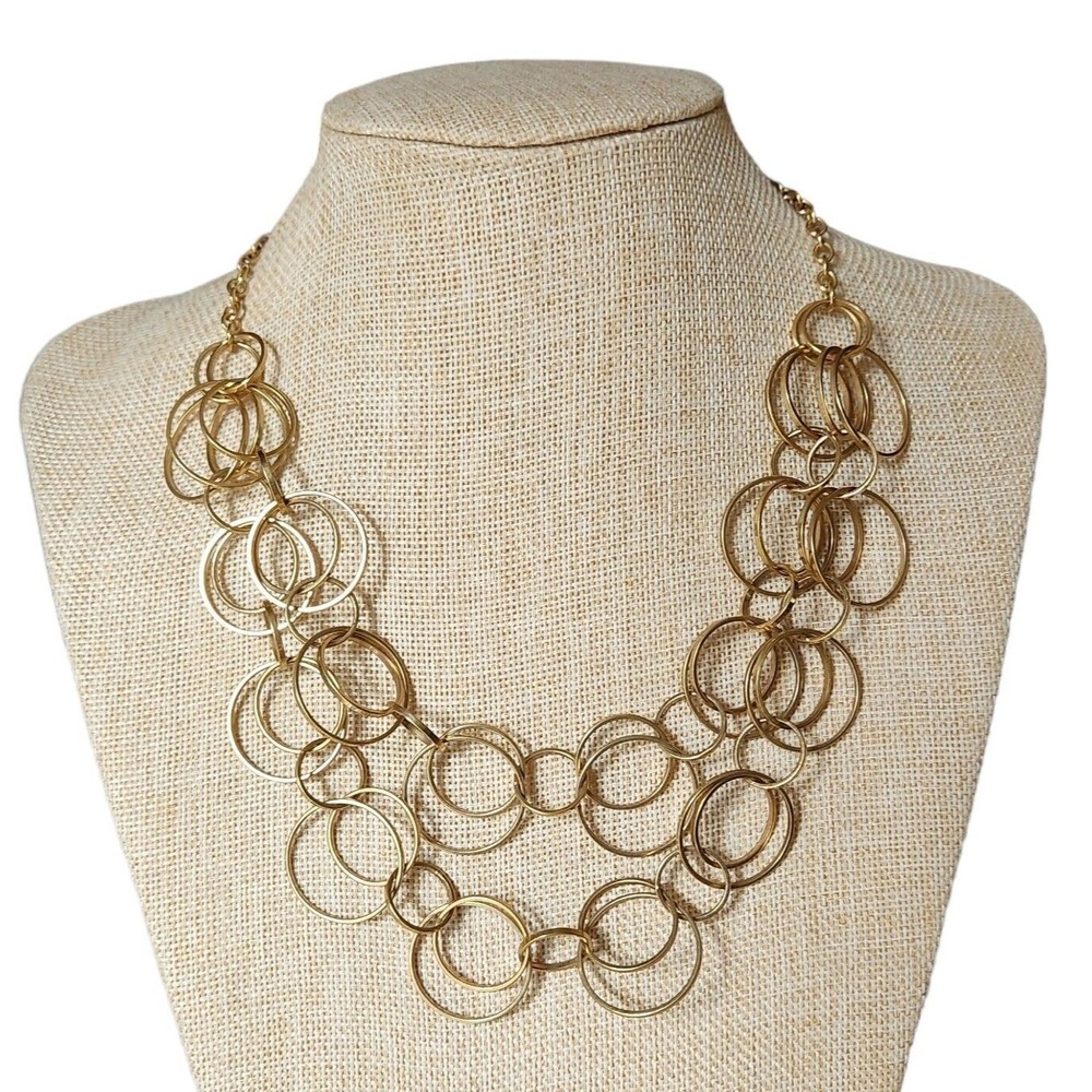 Joan Rivers Chain Link 2 Strand Necklace